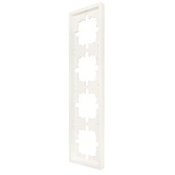 Рамка 4-мест. горизонт. ZIMA слон. кость LEZARD 704-9000-149