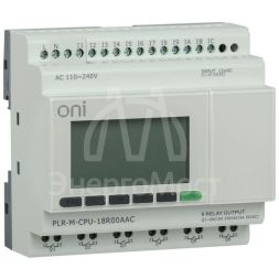 Контроллер программируемый логистический (микро ПЛК) PLR-M. CPU DI12/DO06 220В AC ONI PLR-M-CPU-18R00AAC