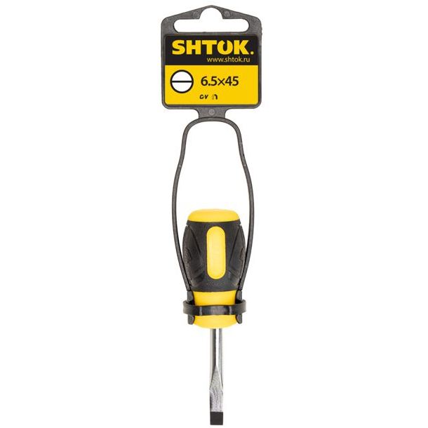 Отвертка SL 6.5х45мм (09116) SHTOK 376332