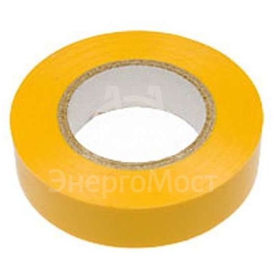 Изолента проф. ПВХ 19мм (рул.20м) желт. REXANT 09-2802