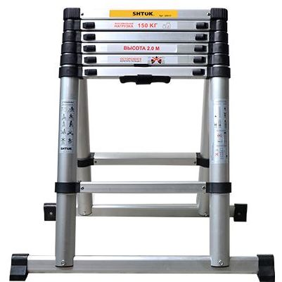 Стремянка телескопическая 2м (20017) SHTOK 376554