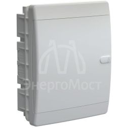 Корпус пластиковый ЩРВ-П-18 IP41 бел. дверь UNION Compact IEK UIC-KP13-V-18-41-K01