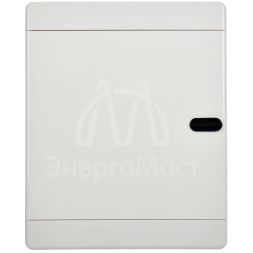 Корпус пластиковый ЩРВ-П-18 IP41 бел. дверь UNION Compact IEK UIC-KP13-V-18-41-K01