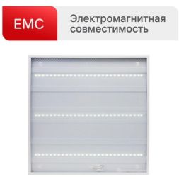 Светильник светодиодный LTL-6060-15 24Вт 6500К 3000лм 595х595х17 ЕМС призма универс. панель Ultraflash 16041
