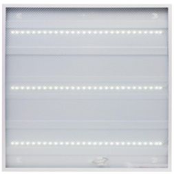 Светильник светодиодный LTL-6060-15 24Вт 6500К 3000лм 595х595х17 ЕМС призма универс. панель Ultraflash 16041