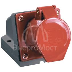 Розетка ОП 32А 380В 3P+PЕ ССИ-124 IP44 IEK PSR12-032-4