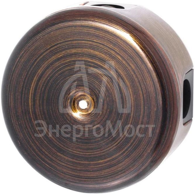 Коробка распределительная 110х35мм ЛИЗЕТТА ABS-пластик бронза BIRONI B1-522-25-K