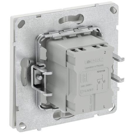 Кнопка 2-кл. KANT бел. песок DKC 7010154