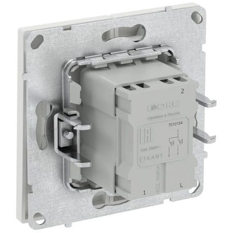 Кнопка 2-кл. KANT бел. песок DKC 7010154