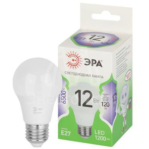 Лампа светодиодная GREEN LINE A60-12W-865-E27 GL 12Вт груша 6500К свет холод. E27 Эра Б0067129