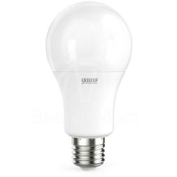 Лампа светодиодная Elementary A60 15Вт грушевидная 4100К бел. E27 1450лм 180-240В Gauss 23225