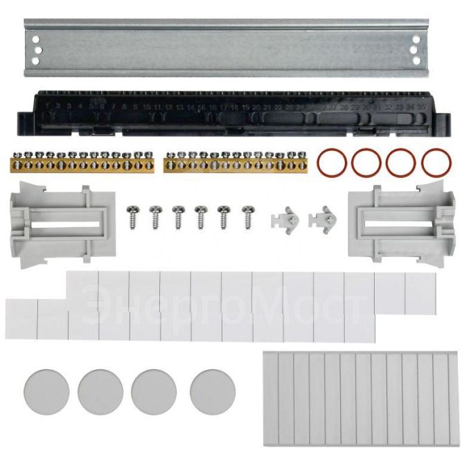 Корпус пластиковый КМПн-18 IP65 черн. прозр. дверь TEKFOR IEK TF5-KP72-N-18-65-K03-K02