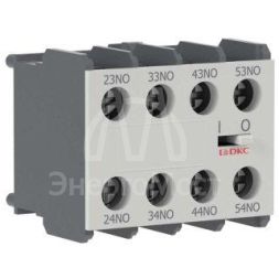 Контакт дополнительный фронтальный для миниконтакторов DMC 1НО+1НЗ YON DMCFA11