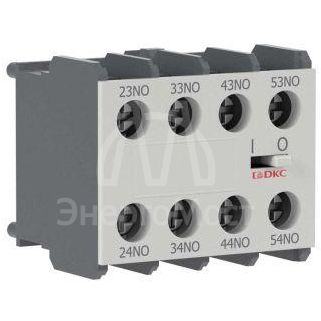 Контакт дополнительный фронтальный для миниконтакторов DMC 1НО+1НЗ YON DMCFA11