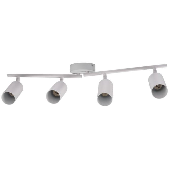 Светильник PCL-0504 4xGU10 IP20 230В WH настен./потолочн. декор. под лампу JazzWay 5066748