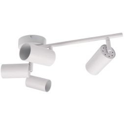 Светильник PCL-0504 4xGU10 IP20 230В WH настен./потолочн. декор. под лампу JazzWay 5066748