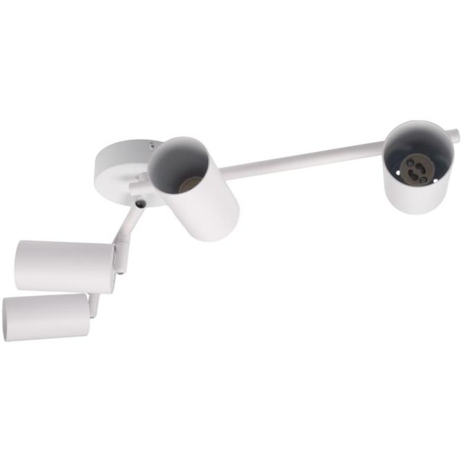 Светильник PCL-0504 4xGU10 IP20 230В WH настен./потолочн. декор. под лампу JazzWay 5066748