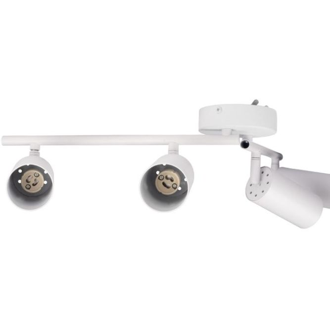 Светильник PCL-0504 4xGU10 IP20 230В WH настен./потолочн. декор. под лампу JazzWay 5066748