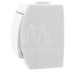 Выключатель проходной 1-кл. ОП Ната 10А IP20 бел. LEZARD 710-0200-105