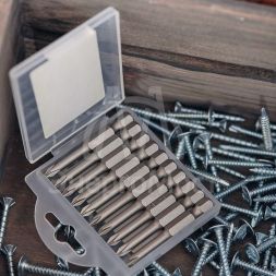 Бита PH1х50мм для шуруповерта (уп.10шт) Kranz KR-92-0413