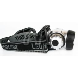 Фонарь налобный LED 5351 (7LED 3 режима; 3хR03 метал.) Ultraflash 10260