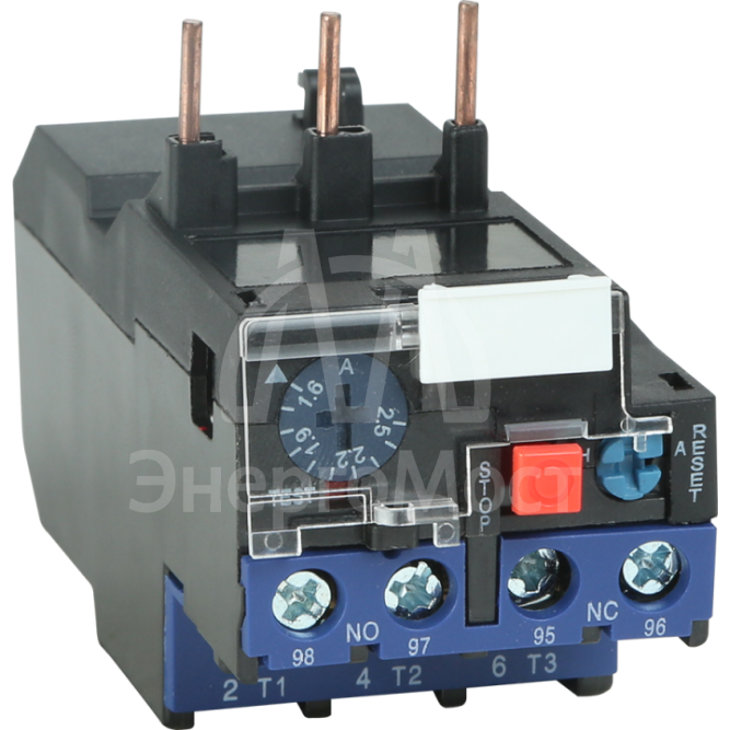 Реле тепловое OptiStart E LRE06-32A-(1-1.6A) КЭАЗ 330318