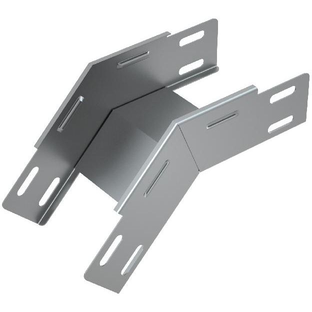 Угол для лотка вертикальный внешний 45град. 50х50 сталь 0.8мм VL45-50-50 КМ LO0138