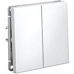 Выключатель 2-кл. ArtGallery (сх. 5) 10AX механизм лотос SE GAL001351