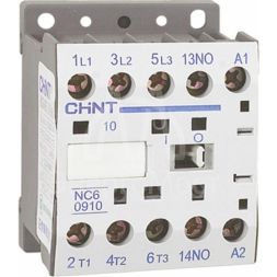 Контактор NC6-0910 9А 230В 50Гц 1НО (R) CHINT 247571