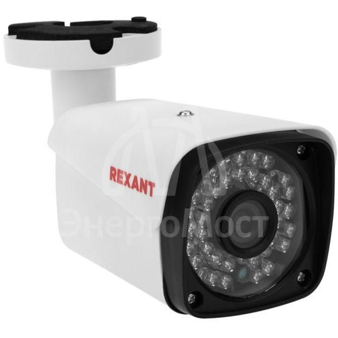 Камера цилиндрическая уличная AHD 2.0 Мп Full HD 1920x1080 (1080P) объектив 3.6мм ИК до 30м Rexant 45-0139