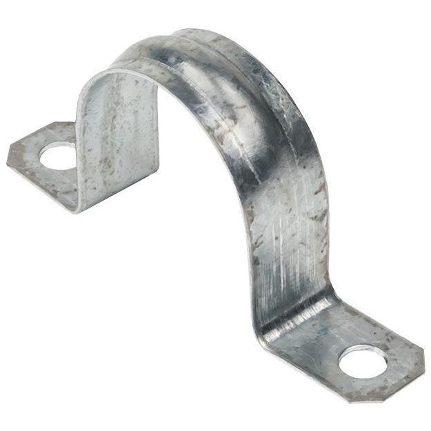 Скоба крепежная двухлапковая d38-40мм метал. EKF sm-2-38-40