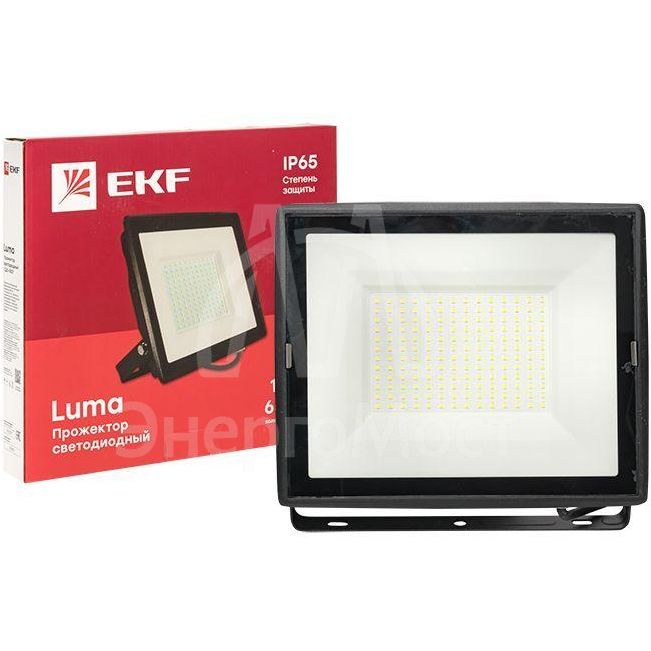 Прожектор светодиодный СДО-3007 150Вт 6500К IP65 Basic EKF FLL-3007-150-6500