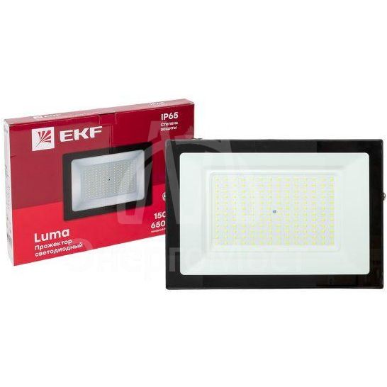 Прожектор светодиодный СДО-3007 150Вт 6500К IP65 Basic EKF FLL-3007-150-6500
