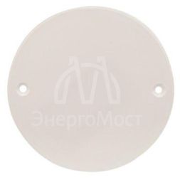 Крышка для установочных коробок (подрозетника) d 74мм бел. Rexant 28-3049