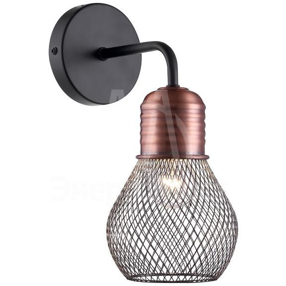 Светильник Agata 60Вт E27х1 IP20 бра настен. Freya FR4011WL-01BBS