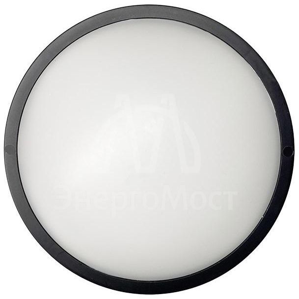 Светильник светодиодный &amp;quot;Банник&amp;quot; PBH-PC-RA 24Вт 4000К BLACK IP65 ЖКХ пылевлагозащ. черн. JazzWay 5048430