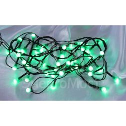 Гирлянда &amp;quot;Цветные шарики&amp;quot; LDBL048G-10-C 48 светодиод. контроллер 2.4м зел SHLights 4610003324971