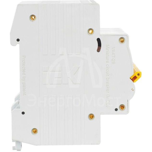 Выключатель автоматический модульный 3п C 63А 4.5кА ВА47-29 IEK MVA20-3-063-C