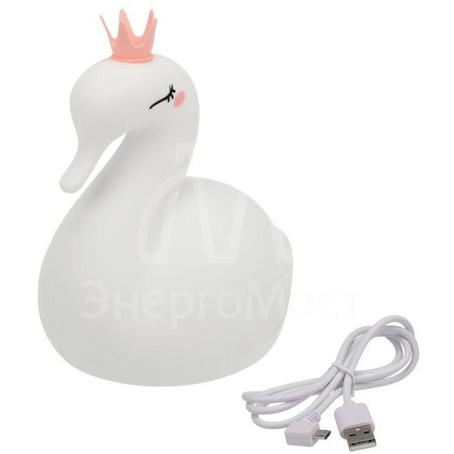 Ночник силиконовый &amp;quot;Лебедь&amp;quot; Neon-Night 503-004