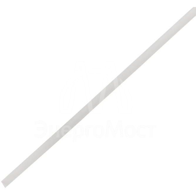 Трубка термоусаживаемая 8.0/4.0мм (уп.50шт) по 1м прозр. Rexant 20-8009