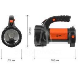 Фонарь светодиодный PA-606 прожектор АЛЬФА аккумуляторный (5Вт литий пов. ручка) ЭРА Б0052744