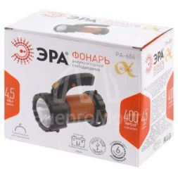 Фонарь светодиодный PA-606 прожектор АЛЬФА аккумуляторный (5Вт литий пов. ручка) ЭРА Б0052744