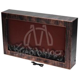 Камин светодиодный &amp;quot;Ретро&amp;quot; с эффектом живого огня 60 3х11х36 8см батарейки 3хС (в компл. не входят) или от USB (в компл.) бронз. Neon-Night 511-002