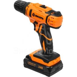 Дрель-шуруповерт аккумуляторная ДА-24Л-2к (2.0 А/ч) Вихрь 72/14/18