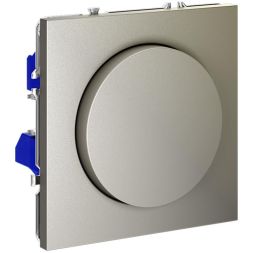 Светорегулятор поворотно-нажимной СП S70 600Вт механизм шелк Voltum VLS070304