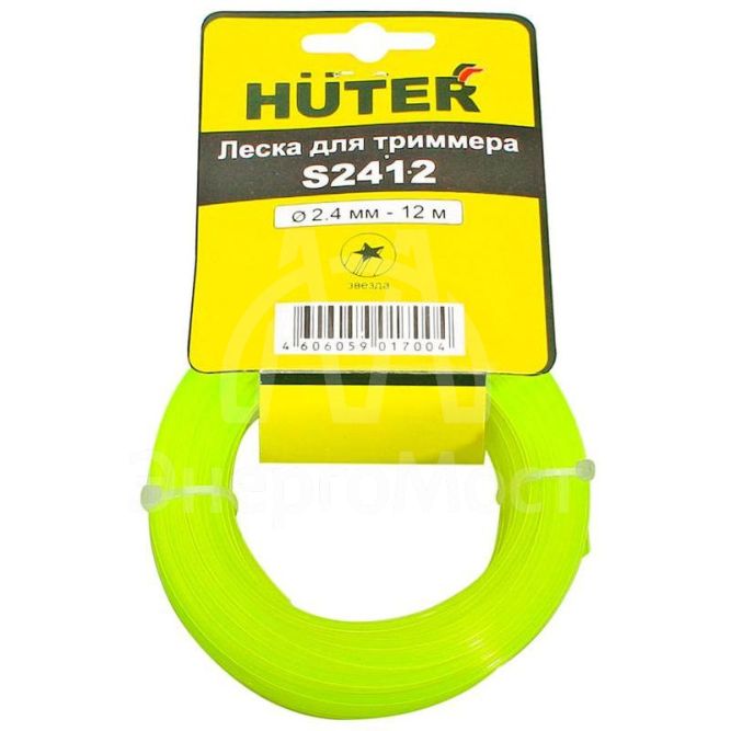 Леска S2412 (звезда) HUTER 71/2/12