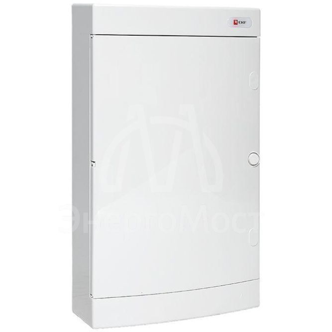 Щит распределительный навесной &amp;quot;Unix&amp;quot; бел. дверь 3х12 модулей IP40 PROxima EKF ux-3x12-nw