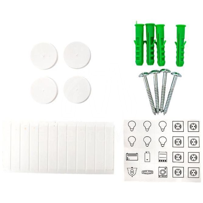 Щит распределительный навесной &amp;quot;Unix&amp;quot; бел. дверь 3х12 модулей IP40 PROxima EKF ux-3x12-nw