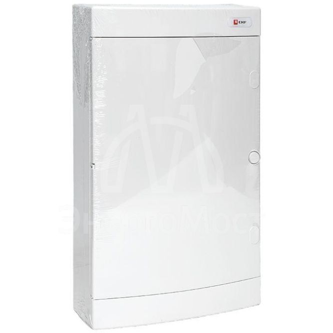 Щит распределительный навесной &amp;quot;Unix&amp;quot; бел. дверь 3х12 модулей IP40 PROxima EKF ux-3x12-nw