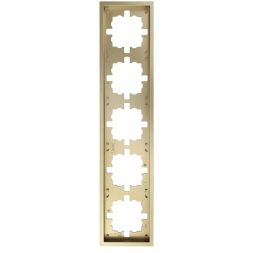 Рамка 5-мест. горизонт. ZIMA зол. LEZARD 704-3600-150